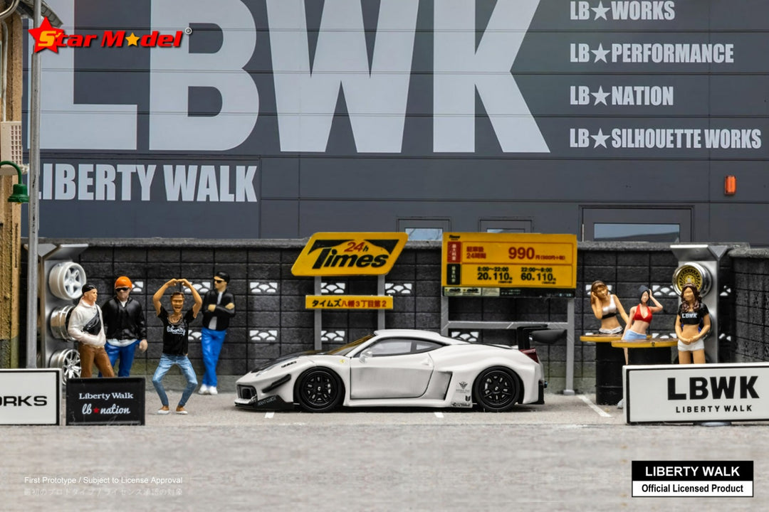 Star Model 1:64 Liberty Walk Ferrari 458 GT