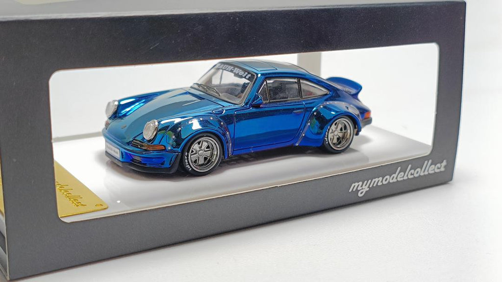 1/64 RWB 930 ワイドボディ【フルオープン仕様】 MC 1/64 Black Dragon RWB Porsche 930 Sports Model Diecast Metal