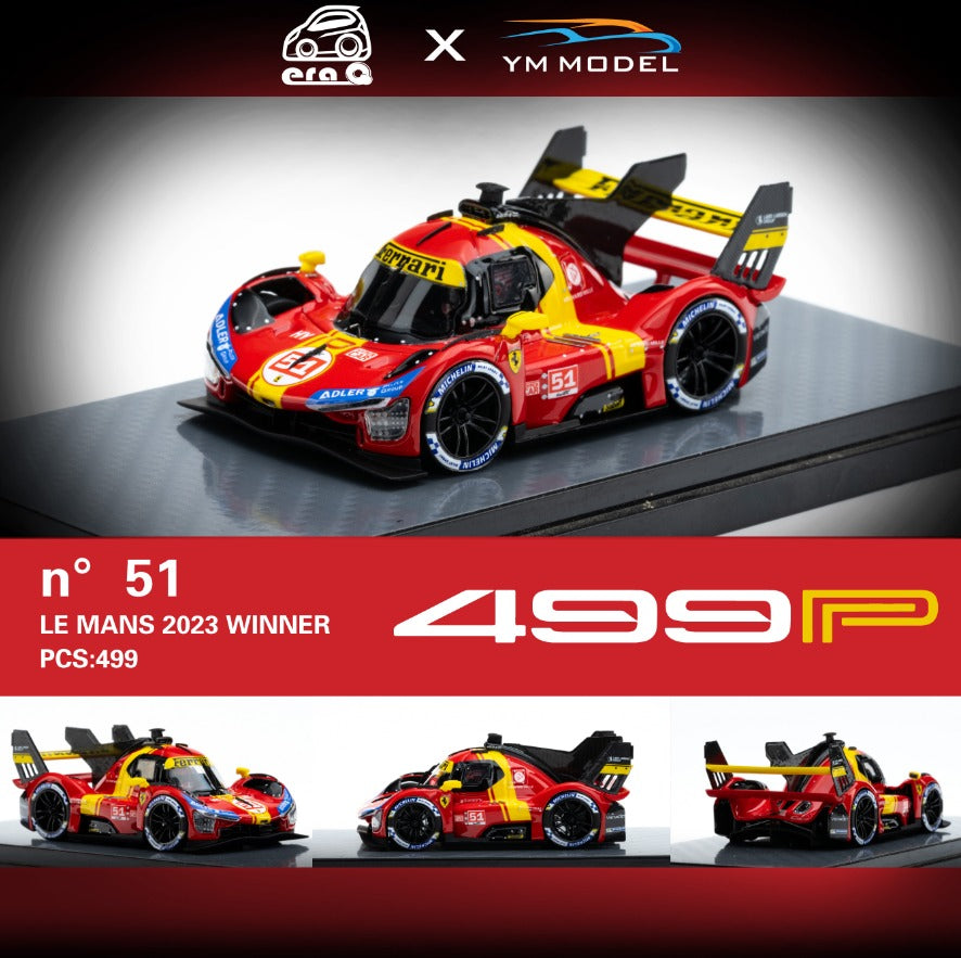 [Preorder] YM Model x Era Q 1:64 Ferrari 499P