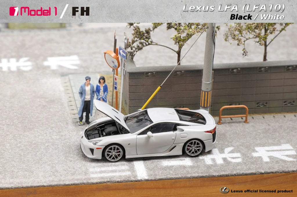Focal Horizon x Model 1 1:64 Lexus LFA (LFA10) - White – Horizon