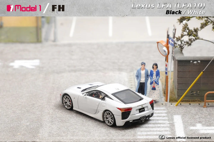 [Preorder] Focal Horizon x Model 1 1:64 Lexus LFA (LFA10) - White