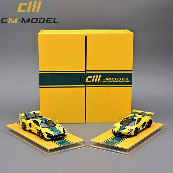 [Preorder] CM Model 1:64 Mclaren Senna GTR & P1 GTR SET Hobby Expo China 2024 Exclusive