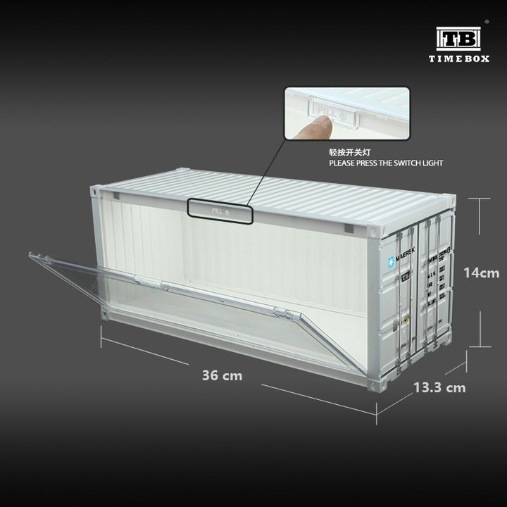 Timebox X MoreArt 1:64 Container Display Box ONE / MAERSK (2 Versions)