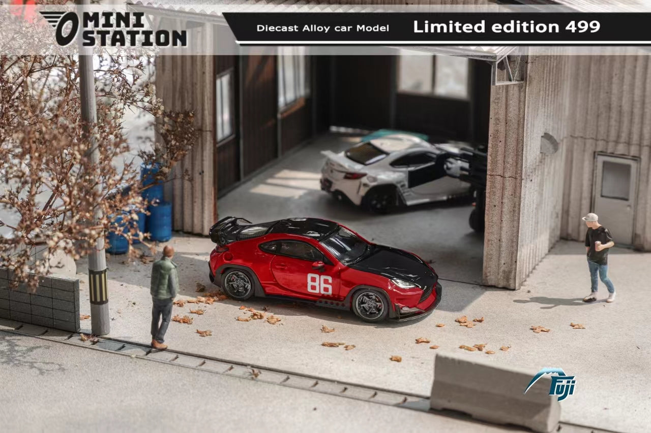 Mini Station X Fuji 1:64 Toyota GR86 (ZN8) Rocket Bunny