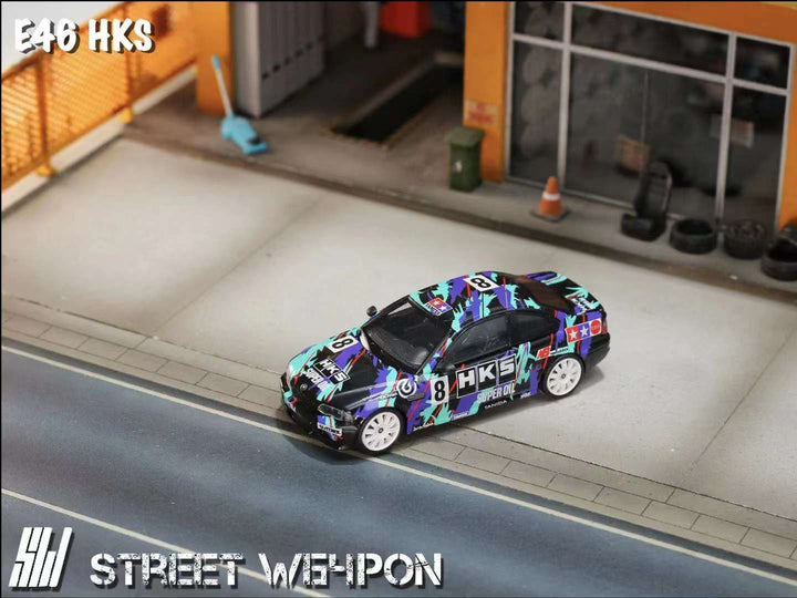 Street Weapon 1:64 BMW E46 M3 HKS Livery