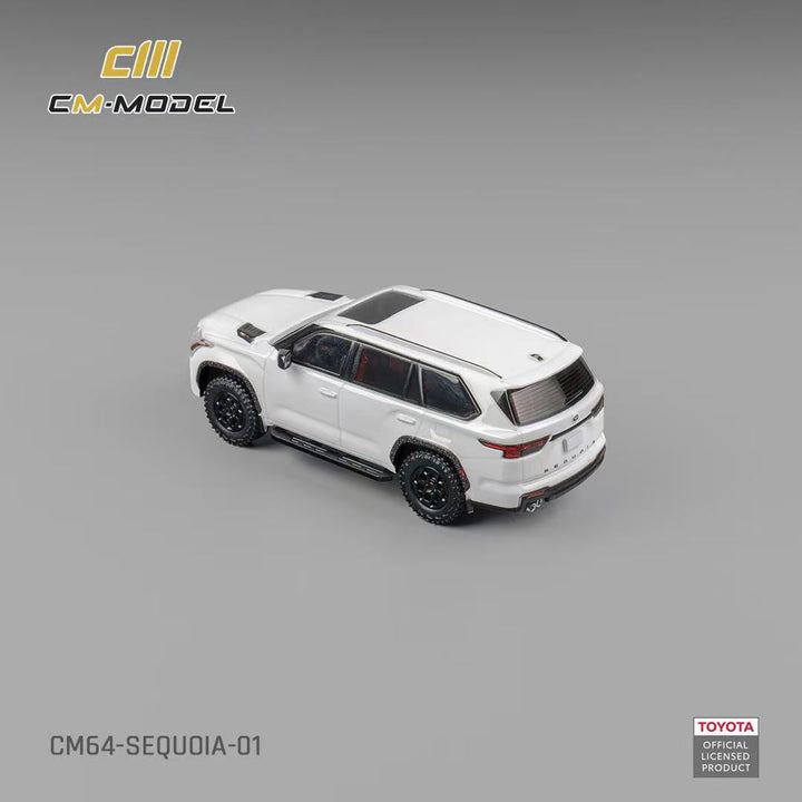 [Preorder] CM Model 1:64 Toyota Sequoia Pearl White CM64-Sequoia-01