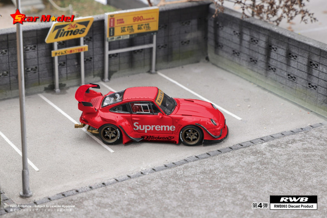 Star Model 1:64 Porsche RWB 993 GT Supreme (2 Versions)