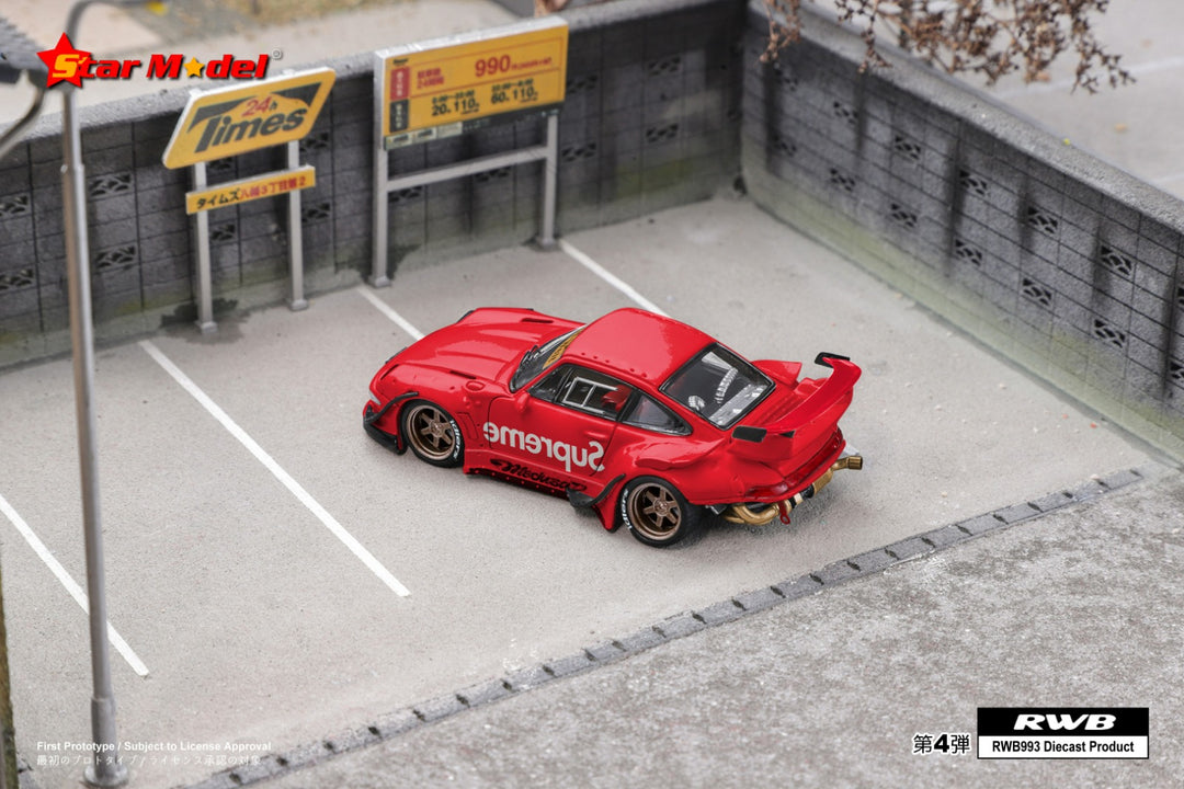 Star Model 1:64 Porsche RWB 993 GT Supreme (2 Versions)