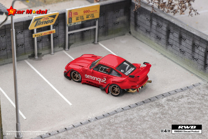 Star Model 1:64 Porsche RWB 993 GT Supreme (2 Versions)