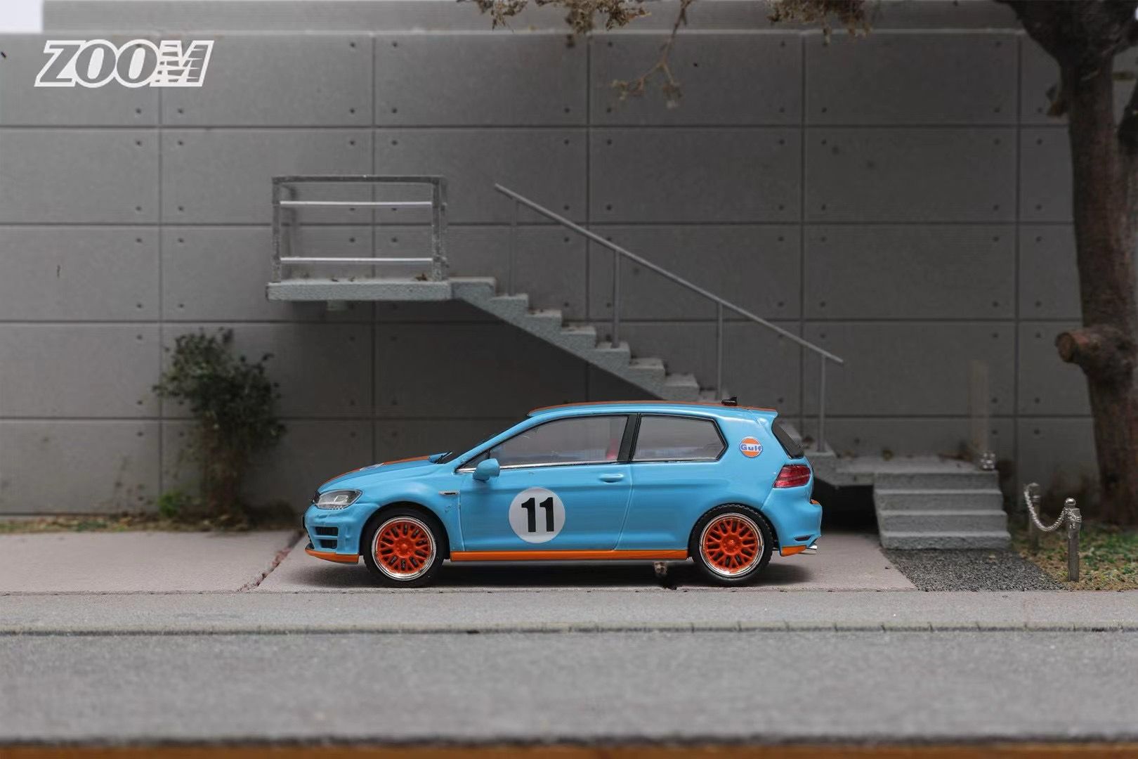 Zoom 1:64 Volkswagen Golf VII R Hot Hatch (3 Colors) – Horizon Diecast