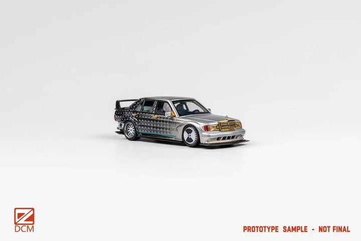 DCM 1:64 190E W201 Restomod Stars Silver