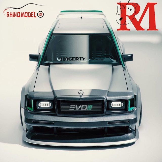 Rhino Model 1:64 Mercedes-Benz 190E Evo II - Silver