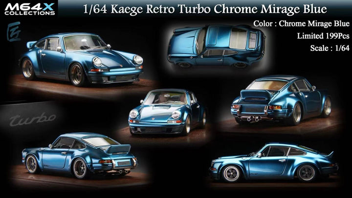 MY64 x M64X 1:64 Kaege Retro Turbo resin model (5 colors)