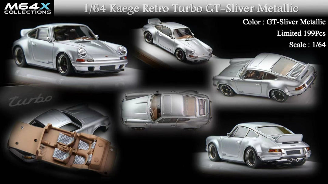 MY64 x M64X 1:64 Kaege Retro Turbo resin model (5 colors)