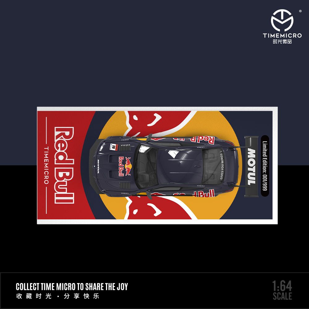 [Preorder] Time Micro 1:64 BMW M4 Redbull Livery (4 Version)