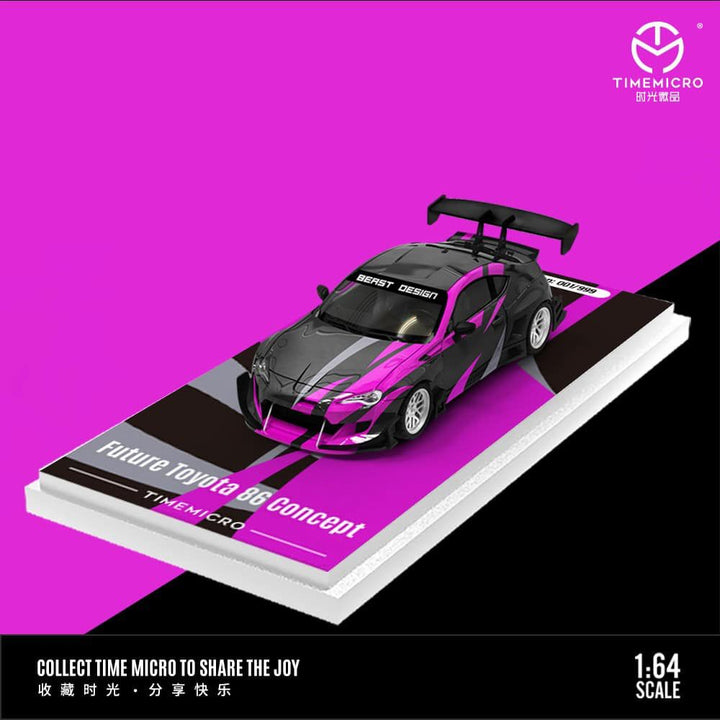 [Preorder] TimeMicro 1:64 Future Toyota 86 Concept (2 Versions)