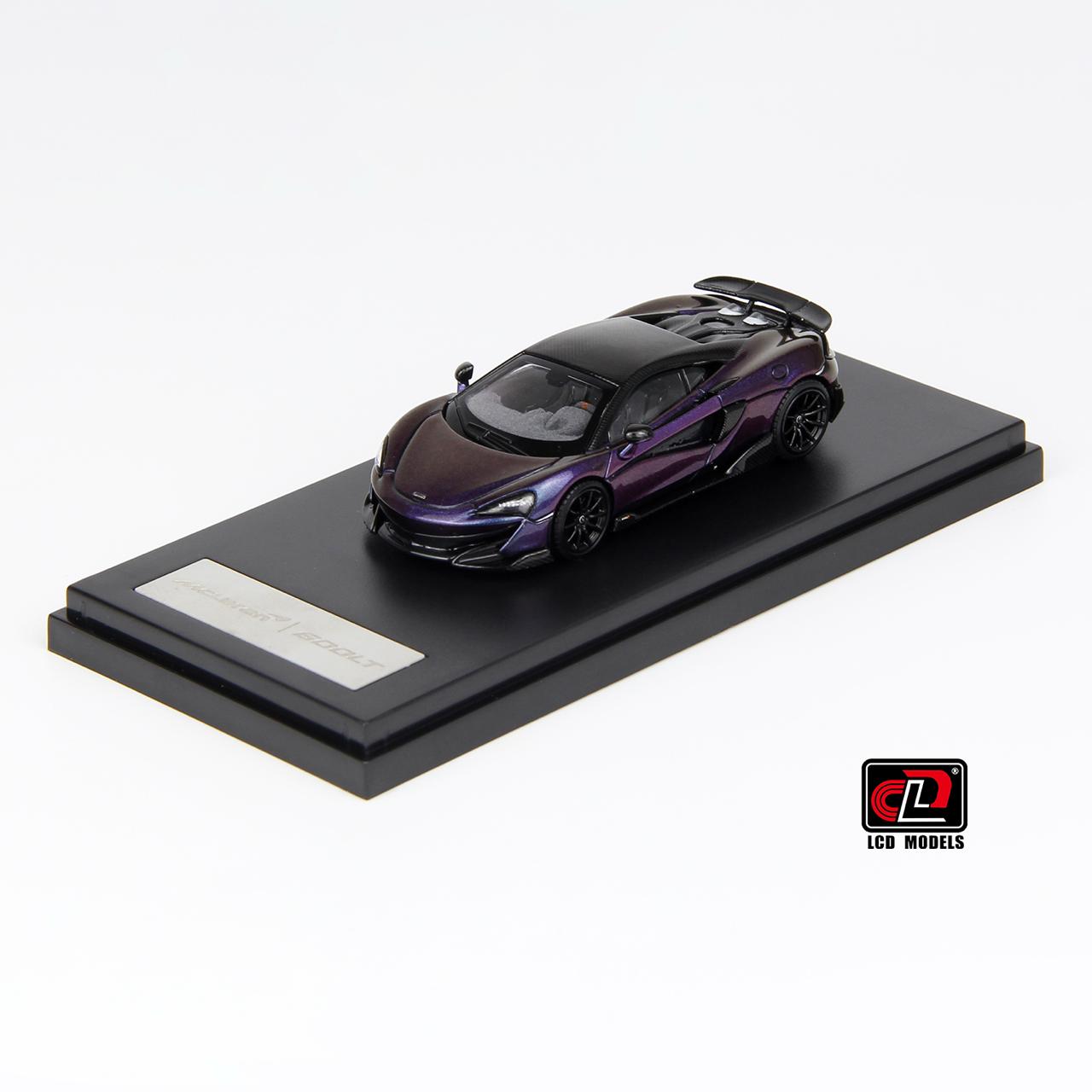 LCD McLaren 600LT パープル ミニカー 1/18 Alpha Collectibles > 1:18 SCALE MODELS > LCD MODELS 1:18 McLAREN