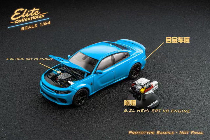 [Preorder] Elite Collectibles 1:64 Dodge Warhorse STR (3 Colours)