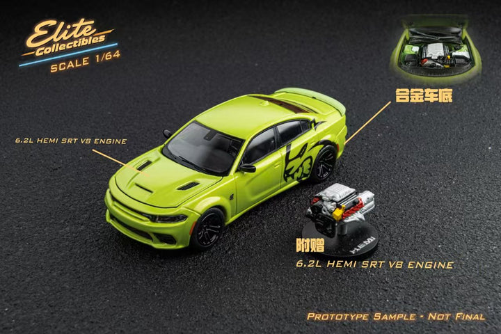 [Preorder] Elite Collectibles 1:64 Dodge Warhorse STR (3 Colours)