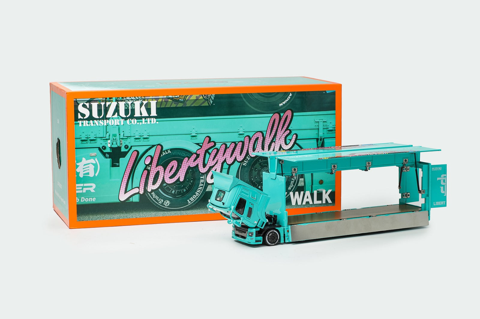 GCD 1/64 三菱 LB-トラック ふそう スーパーグレート- ミニカー