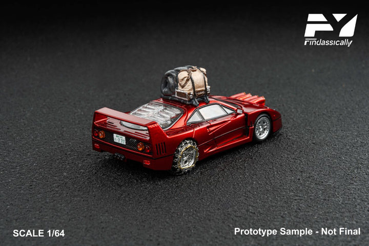 [Preorder] Finclassically 1:64 Ferrari F40 Red Snow