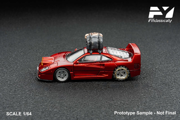 [Preorder] Finclassically 1:64 Ferrari F40 Red Snow