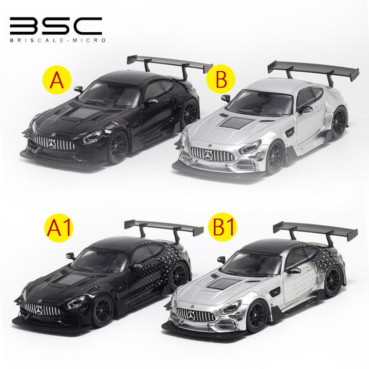 [Preorder] BSC 1:64 Mercedes-Benz AMG GTS Carbonerre(4 Colors)