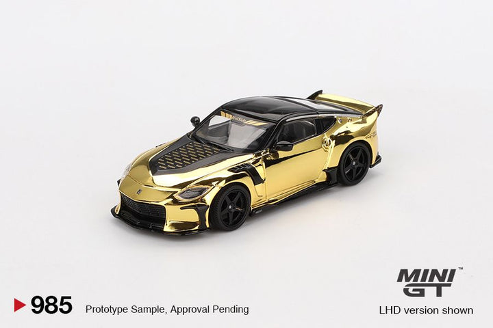 [Preorder] MINIGT 1:64 Nissan Z VeilSide FFZ400 Gold Chrome MGT00985-BL