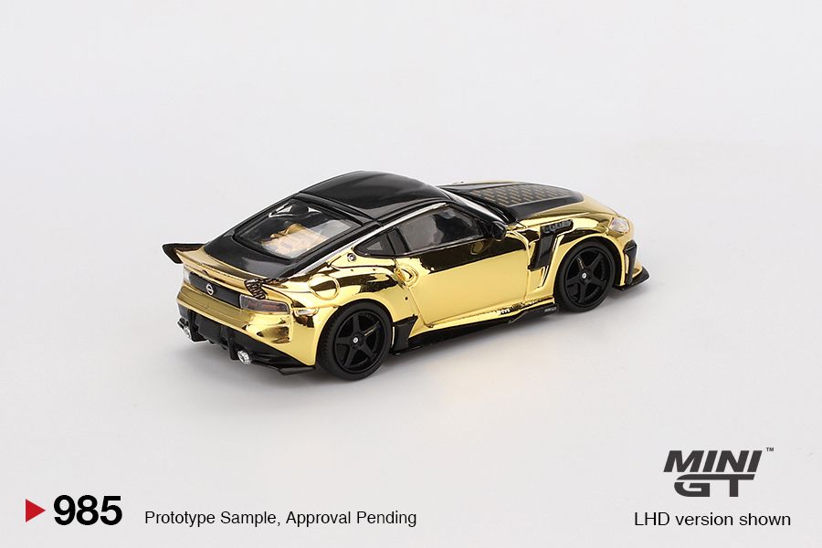 [Preorder] MINIGT 1:64 Nissan Z VeilSide FFZ400 Gold Chrome MGT00985-BL