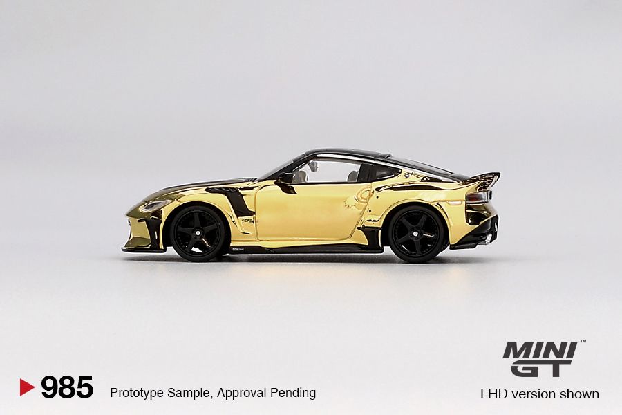 [Preorder] MINIGT 1:64 Nissan Z VeilSide FFZ400 Gold Chrome MGT00985-BL