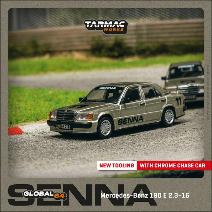 [Preorder] Tarmac Works 1:64 Mercedes-Benz 190 E 2.3-16 Race of Champion 1984 T64G-047-84ROC11