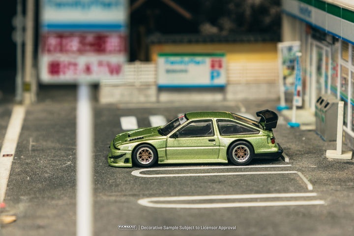 [Preorder] Tarmac Works 1:64 Toyota Sprinter Trueno AE86 Widebody Green T64G-060-GR