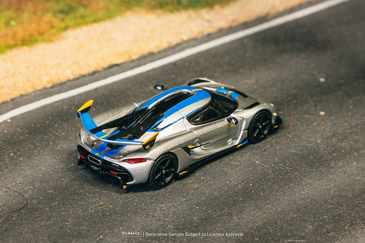 [Preorder] Tarmac Works 1:64 Koenigsegg Jesko Attack Silver T64G-TL052-SL