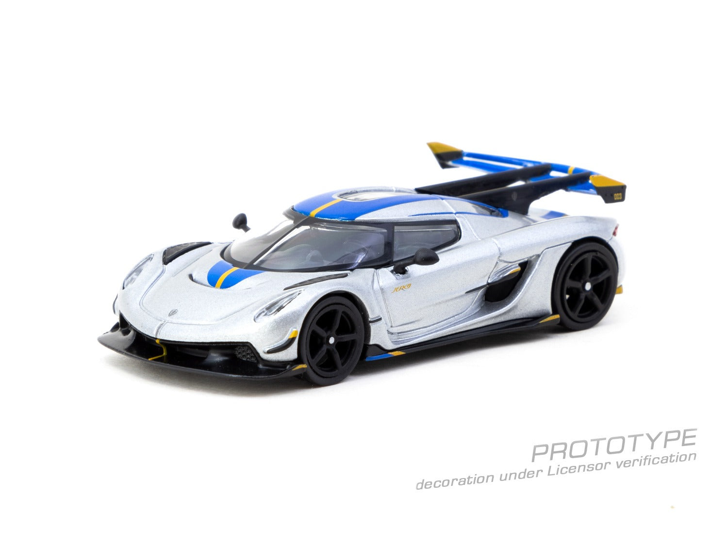 Preorder] Tarmac Works 1:64 Koenigsegg Jesko Attack Silver