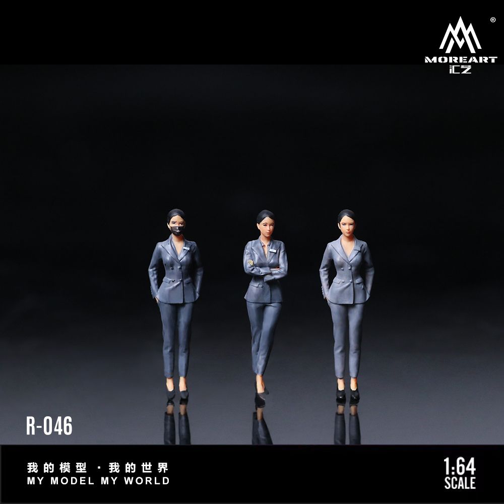 [Preorder] MoreArt 1:64 4S Dealership Salesperson doll MO223046