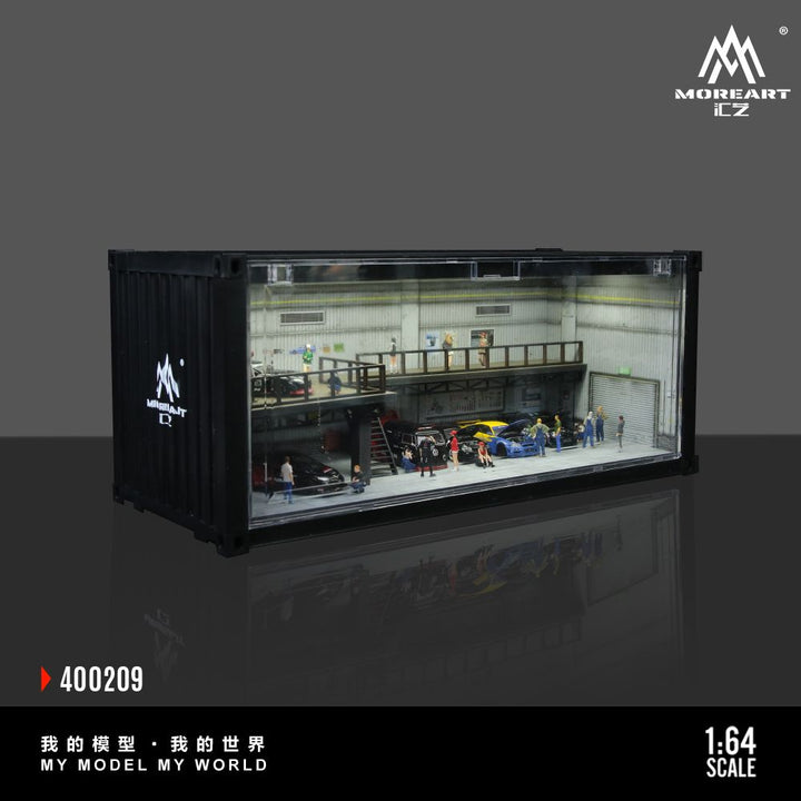 [Preorder] MoreArt 1:64 CONTAINER REPAIR SHOP SCENEARIO D MO400209