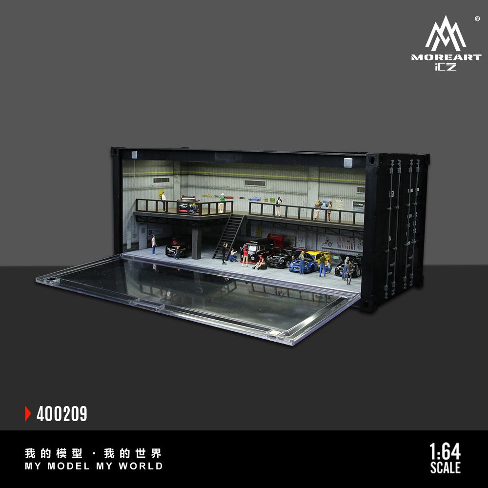 [Preorder] MoreArt 1:64 CONTAINER REPAIR SHOP SCENEARIO D MO400209