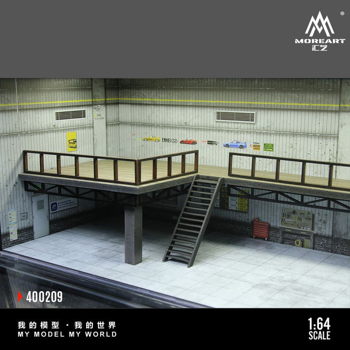 [Preorder] MoreArt 1:64 CONTAINER REPAIR SHOP SCENEARIO D MO400209