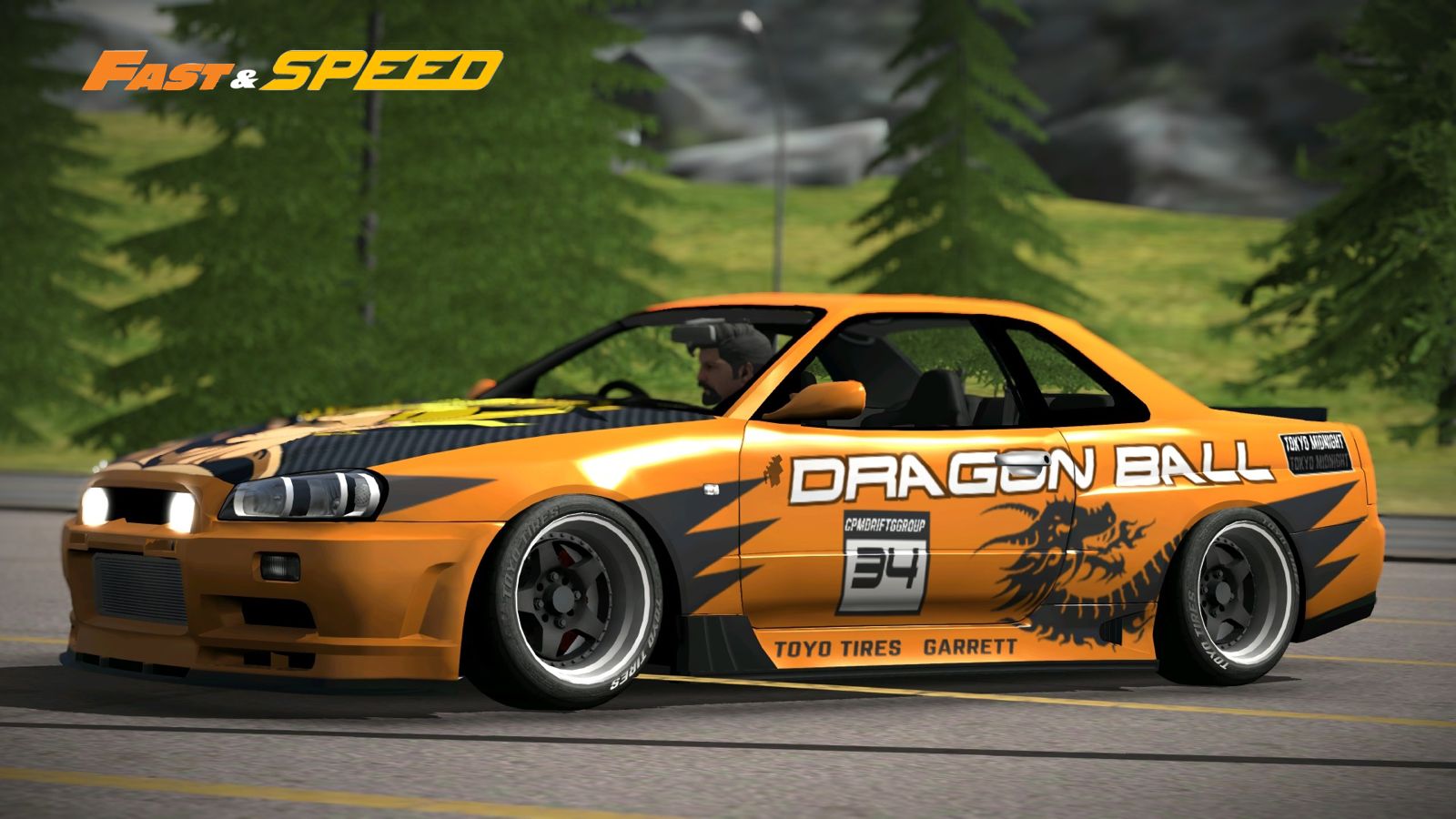 Fast Speed 1:64 Nissan Skyline GT-R R34 5th generation BNR34 - (2