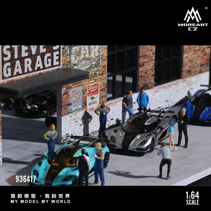 [Preorder] MoreArt 1:64 STEVE'S GARAGE SCENE MO936417