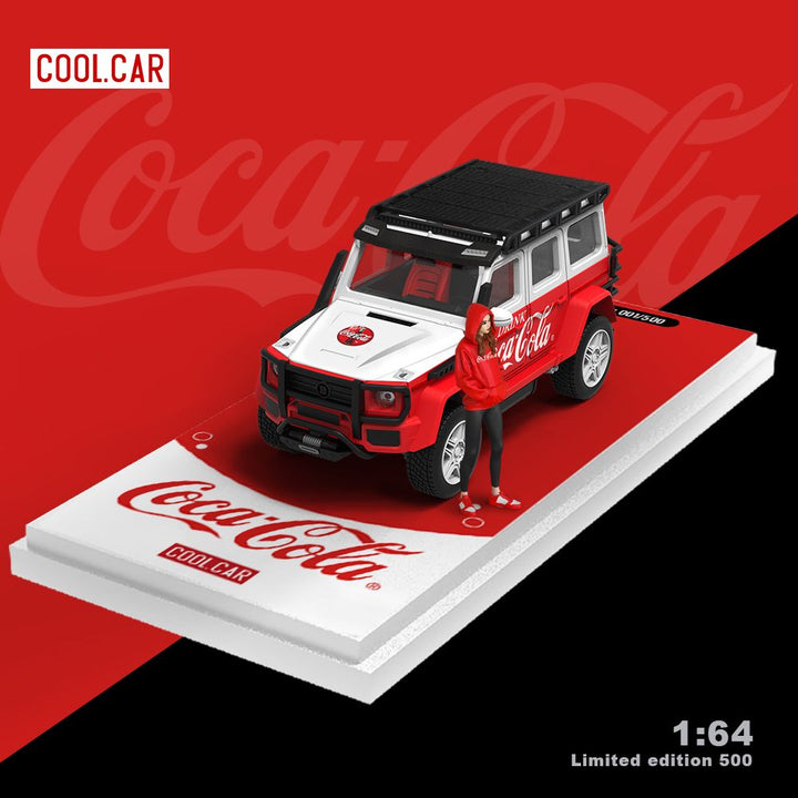 [Preorder] Cool Car 1:64 Mercedes-Benz Brabus G550 Coca-Cola Livery (4 Version)