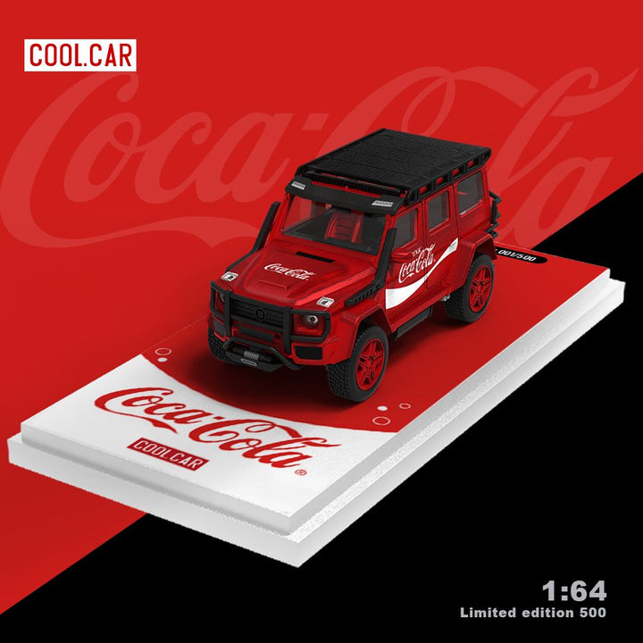 [Preorder] Cool Car 1:64 Mercedes-Benz Brabus G550 Coca-Cola Livery (4 Version)