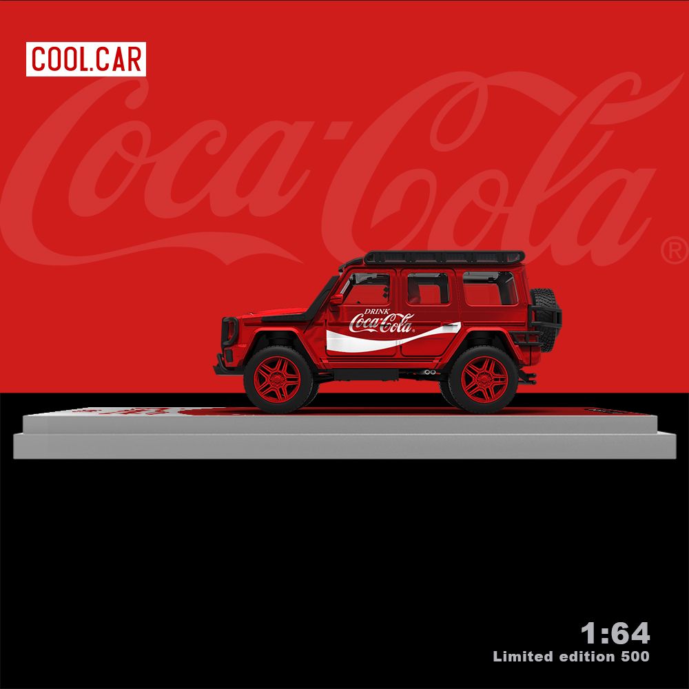 [Preorder] Cool Car 1:64 Mercedes-Benz Brabus G550 Coca-Cola Livery (4 Version)