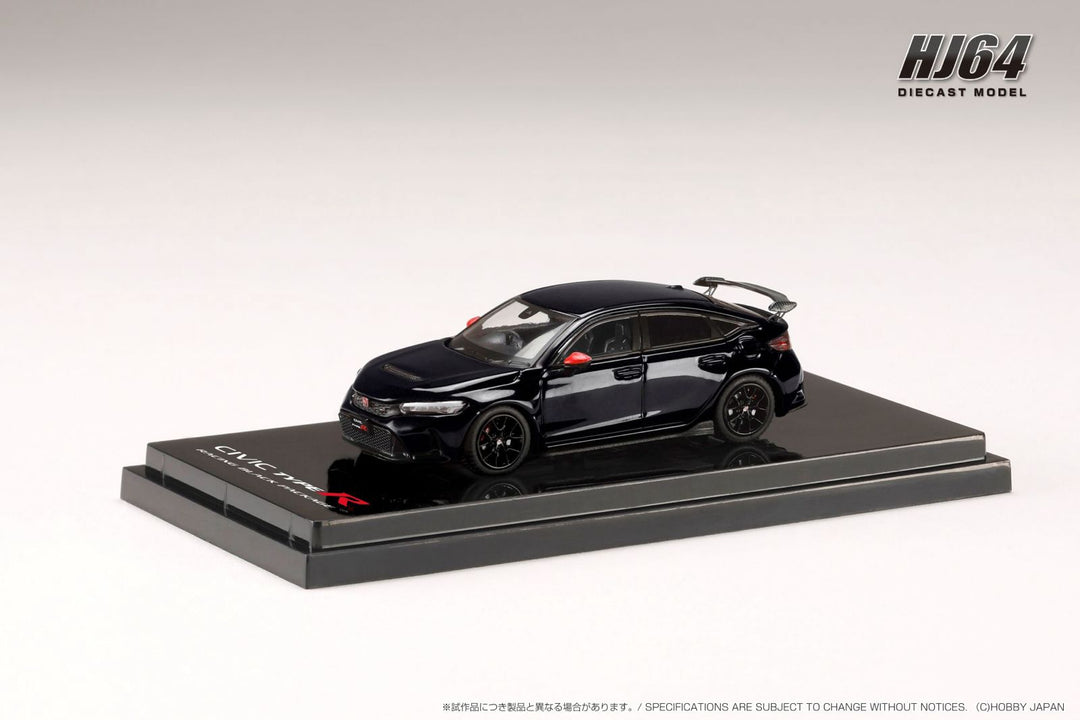 [Preorder] Hobby Japan 1:64 Honda CIVIC TYPE R (FL5) RACING BLACK Package / Genuine Optional Parts (6 colors)