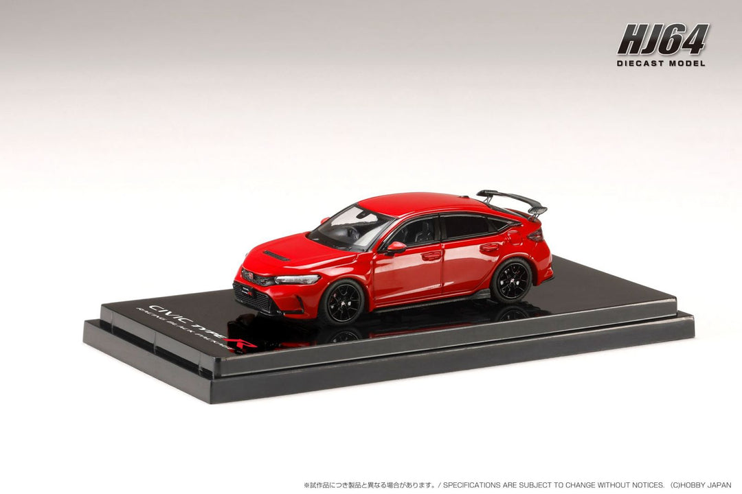 [Preorder] Hobby Japan 1:64 Honda CIVIC TYPE R (FL5) RACING BLACK Package / Genuine Optional Parts (6 colors)