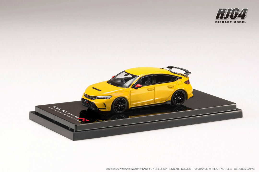 [Preorder] Hobby Japan 1:64 Honda CIVIC TYPE R (FL5) RACING BLACK Package / Genuine Optional Parts (6 colors)