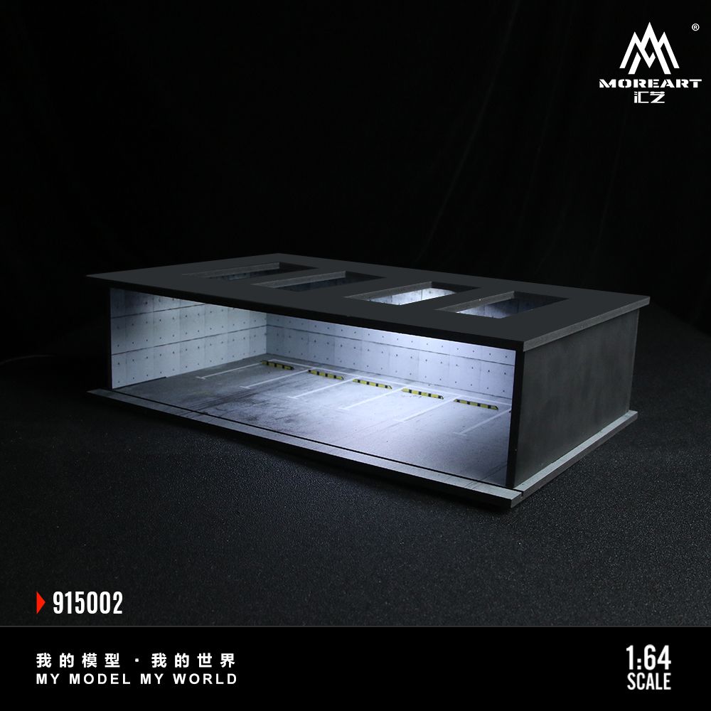 [Preorder] MoreArt 1:64 UNDERGROUND PARKING GARAGE SCENE 02 MO915002