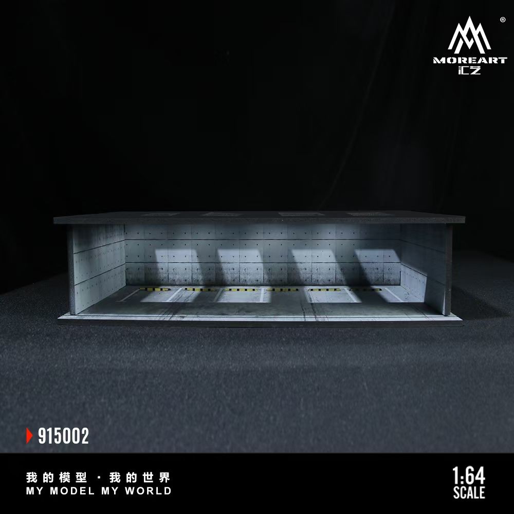 [Preorder] MoreArt 1:64 UNDERGROUND PARKING GARAGE SCENE 02 MO915002