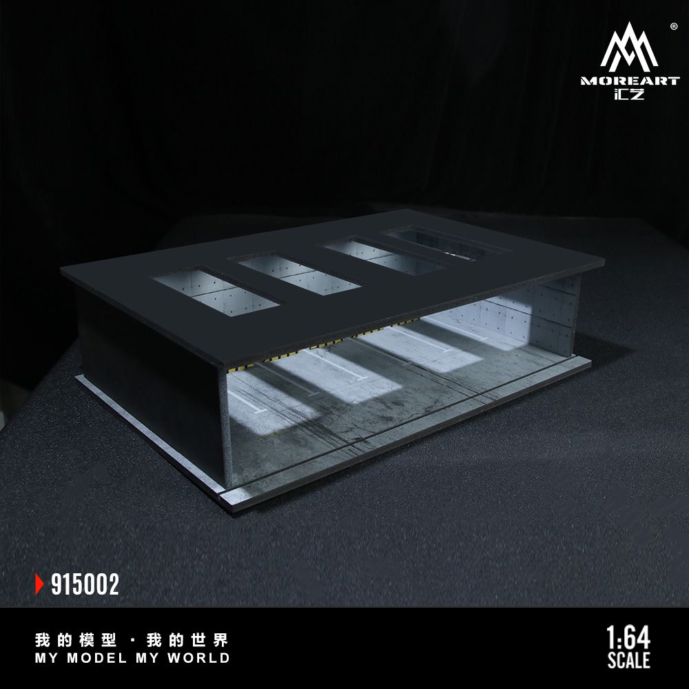 [Preorder] MoreArt 1:64 UNDERGROUND PARKING GARAGE SCENE 02 MO915002