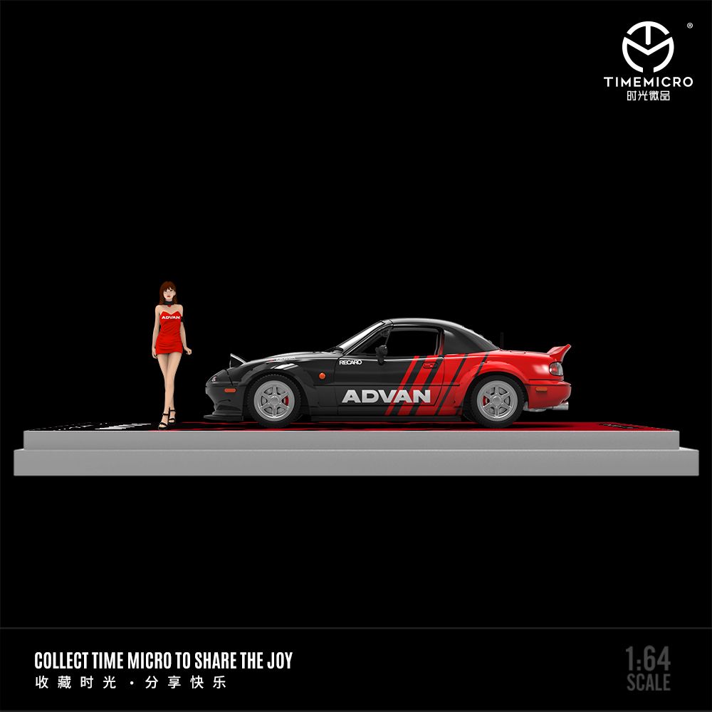 [Preorder] TimeMicro 1:64  Mazda MX5 ADVAN/ HKS Livery (4 Version)